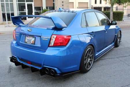 2011-2014 Subaru Wrx/Sti Rear Diffuser (Sedan) V1 - Aeroflowdynamics
