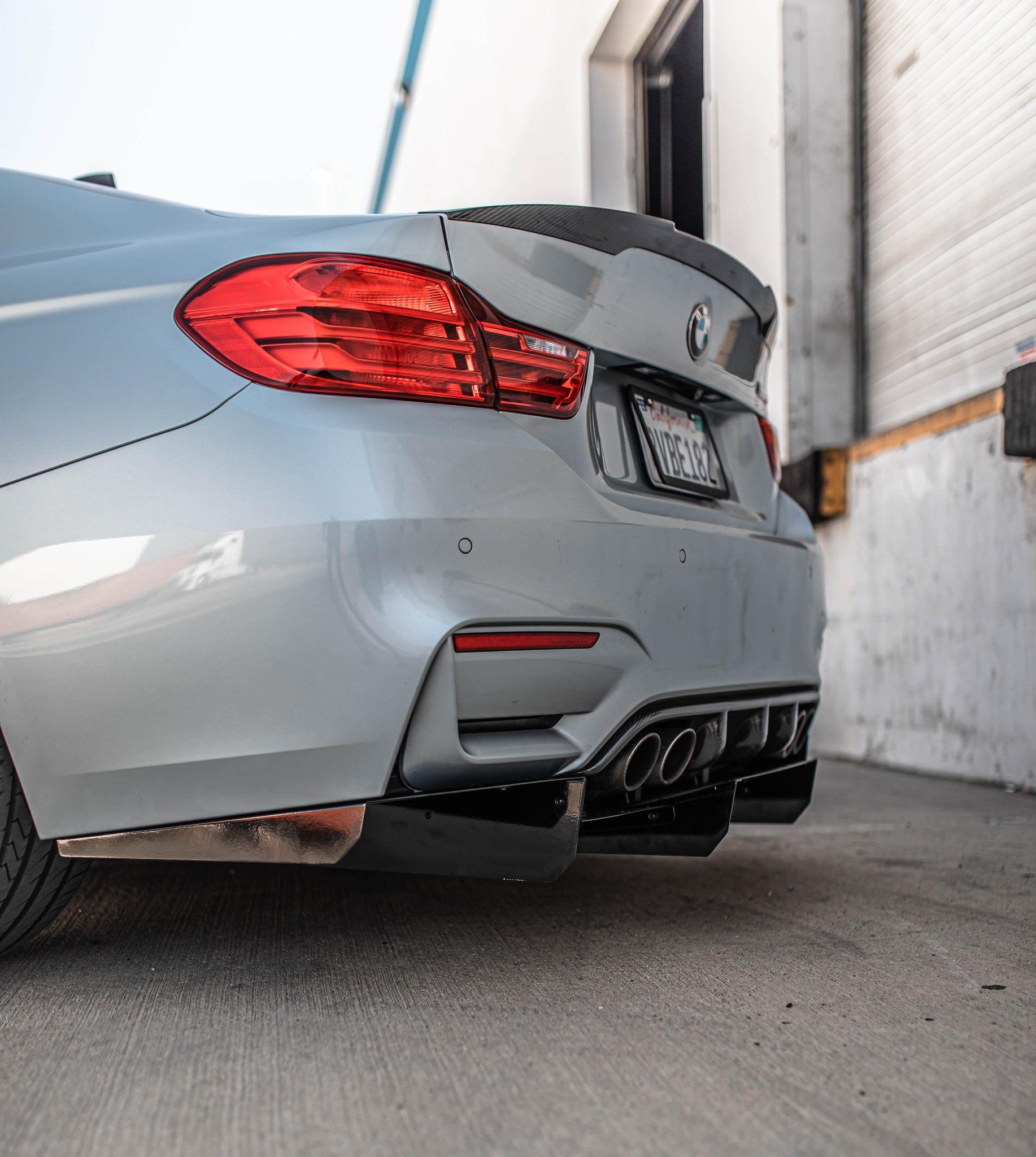 2015-2020 BMW F82 M4 Rear Diffuser V1