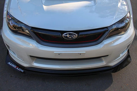2008-2014 SUBARU WRX/STI  FRONT SPLITTER V2 - AeroflowDynamics