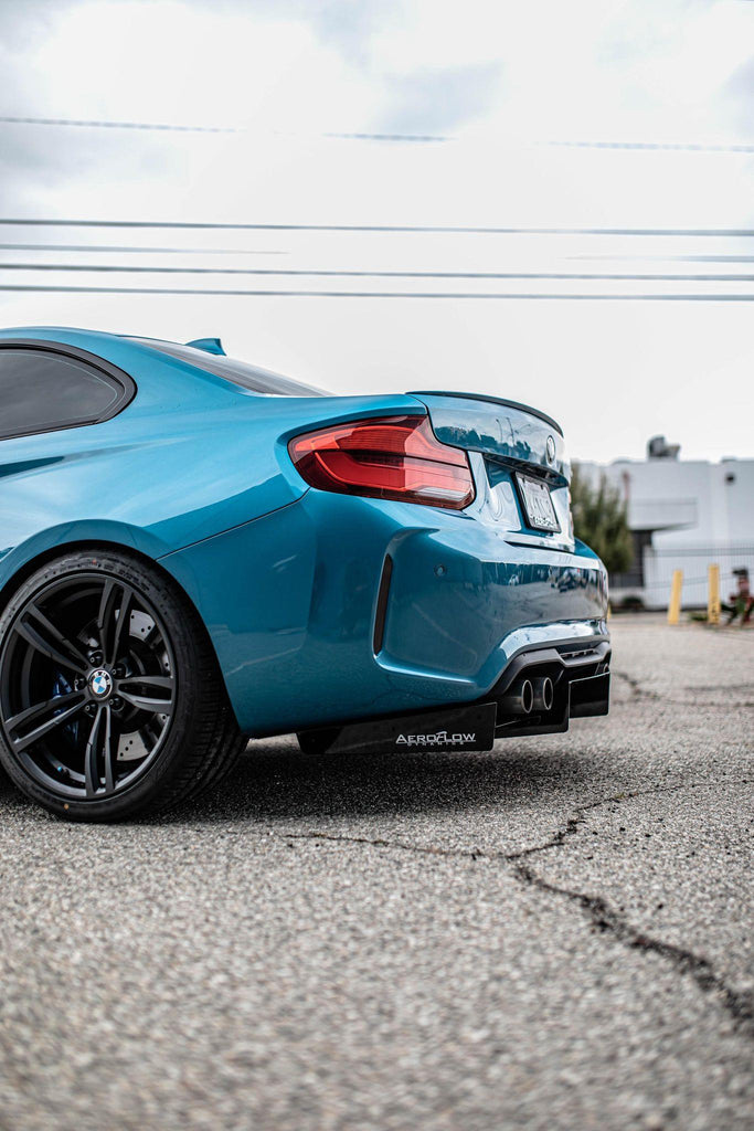 2016 -2018 BMW F87 M2 Rear Diffuser V1 - aeroflowdynamics