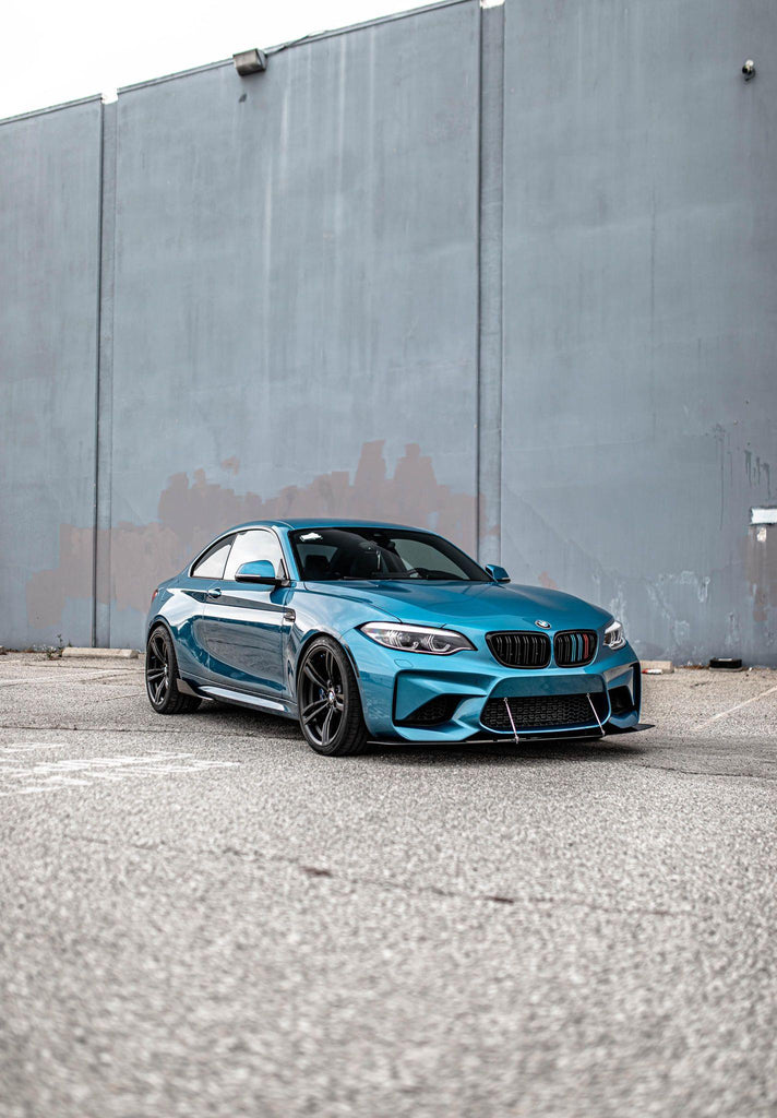 2016 - 2018 BMW M2 Front Splitter V1 (F87) - Aeroflowdynamics