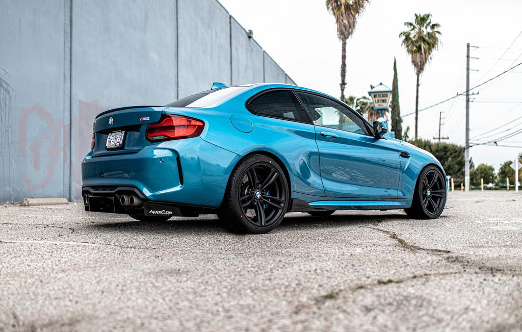 2016 -2018 BMW F87 M2 Rear Diffuser V1 - aeroflowdynamics