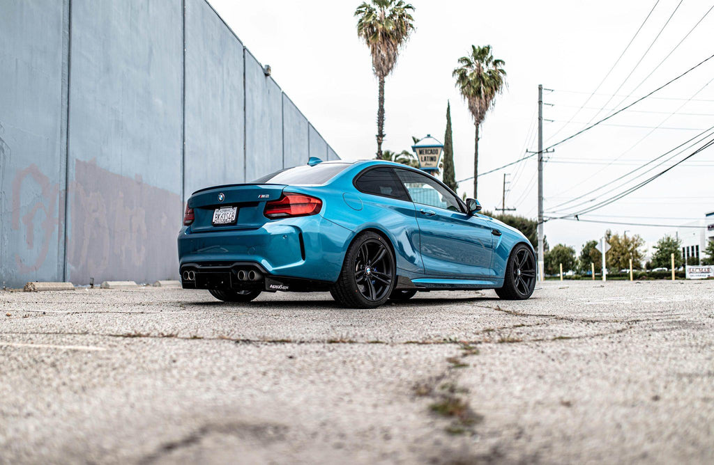 2016 -2018 BMW F87 M2 Rear Diffuser V1 - aeroflowdynamics