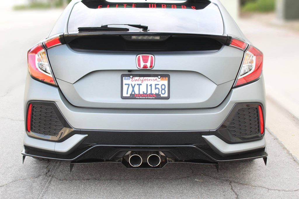 Honda Civic hatchback Diffuser V2 2016+