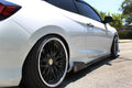 2016+ HONDA CIVIC COUPE SIDE SKIRT EXTENSION V4 - AeroflowDynamics