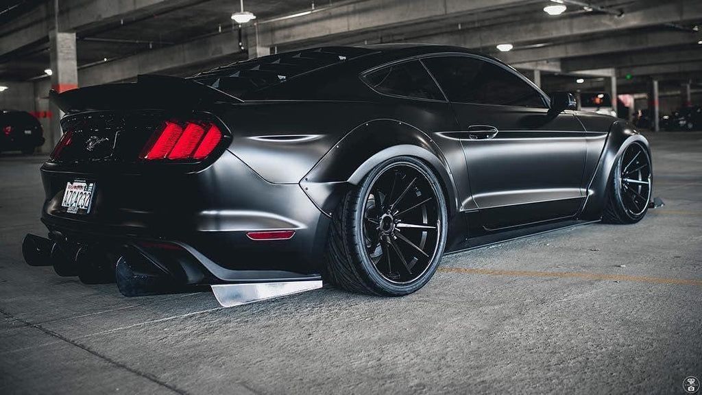 Ford Mustang Gt Diffuser V1 2015-2017