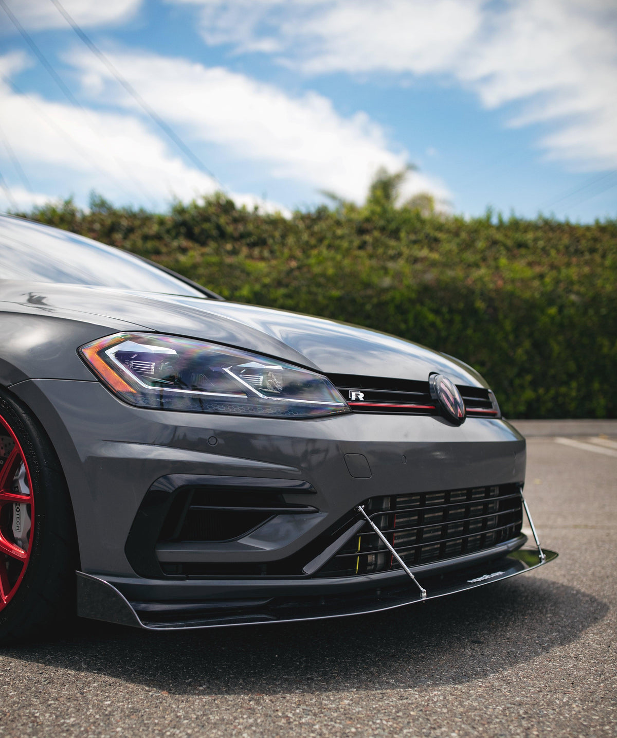 2018 - 2020 Volkswagen Golf Gti Splitter (Mk7.5) V2 - Aeroflowdynamics
