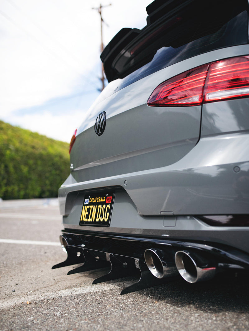 2015 - 2020 Volkswagen Golf Gti Rear Diffuser V5 - AeroflowDynamics