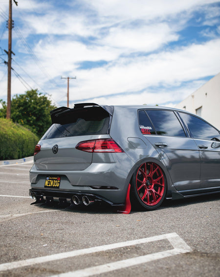 2015 -2020 Volkswagen Golf Gti V2 Side Skirt Extensions - AeroflowDynamics