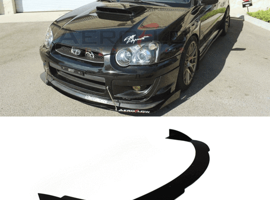 2004 - 2005 Subaru Wrx/Sti Front Splitter V2 - Aeroflowdynamics