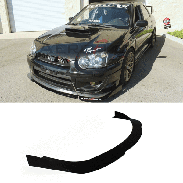 2004 - 2005 Subaru Wrx/Sti Front Splitter V2 - Aeroflowdynamics