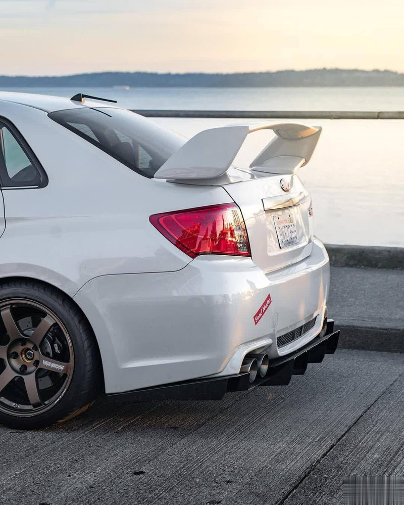2011-2014 Subaru Wrx/Sti Rear Diffuser (Sedan Only) V2 - AeroflowDynamics