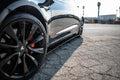 2018 - 2021 Tesla Model 3 V1 Side Skirt Extensions - Aeroflowdynamics