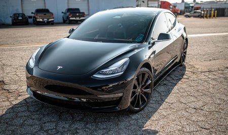 2018 - 2021 Tesla Model 3 V1 Side Skirt Extensions - Aeroflowdynamics
