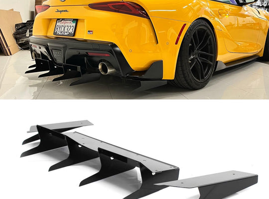 2020- 2022 Toyota Supra A90 Rear Diffuser V5 - Aeroflowdynamics