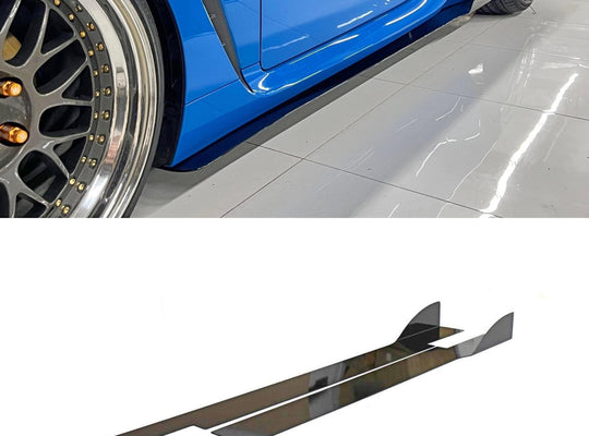 2022+ Toyota GR86 Side Skirt Extension V2 - Aeroflowdynamics
