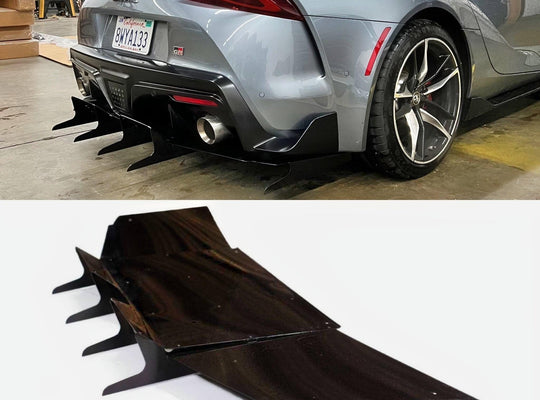 2020 Toyota Supra A90 Rear Diffuser V5 Aggressive