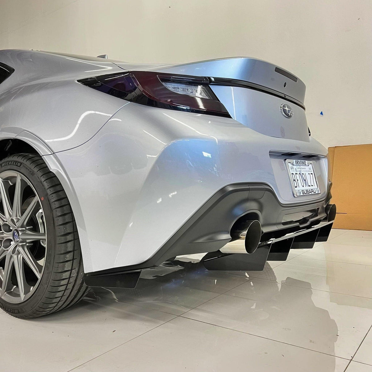 2022+ BRZ/GR86 Rear Diffuser V2 | BRZ Rear Diffuser - AeroflowDynamics