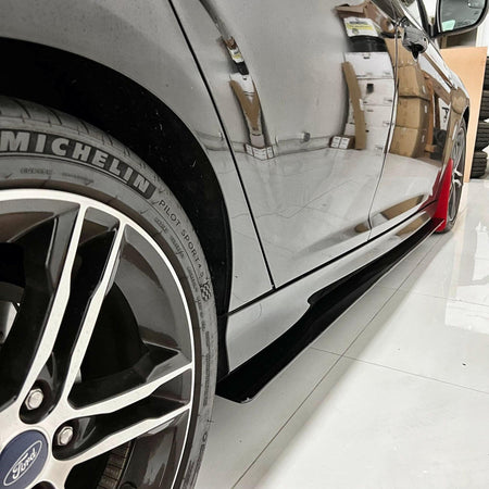 2011-2018 Ford Focus St Side Skirt Extension V1 - Aeroflowdynamics
