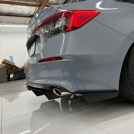 2022+ Honda Civic Sedan Rear Diffuser V1  - Aeroflowdynamics