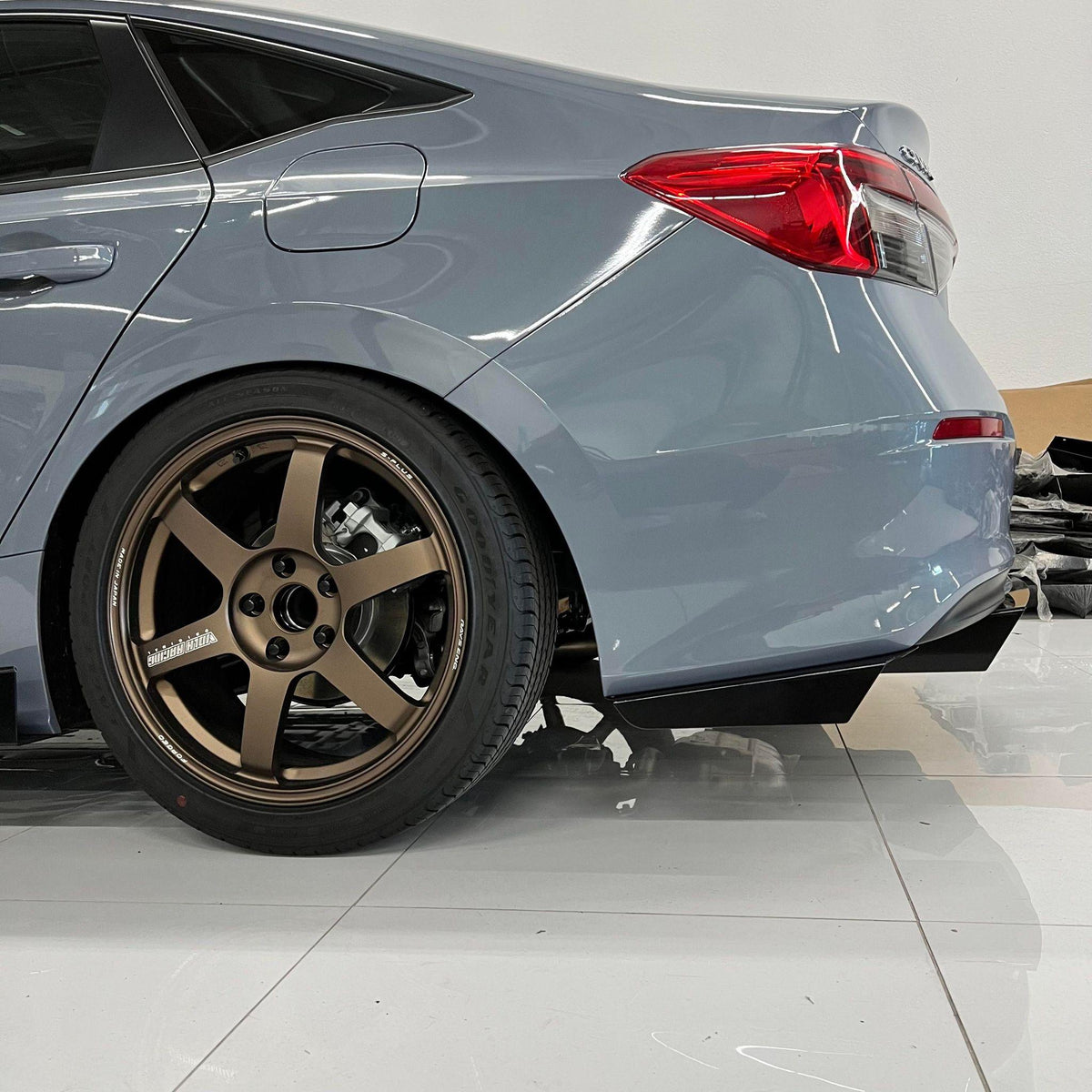 2022+ Honda Civic Sedan Rear Diffuser V1  - Aeroflowdynamics