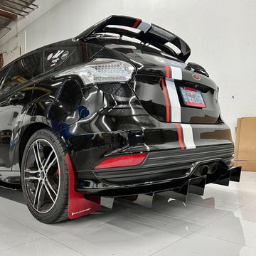 2013-2018 Ford Focus St Rear Diffuser V2 - Aeroflowdynamics