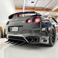 2012-2020 Nissan Gt-R Rear Diffuser V5 (R35) - AeroflowDynamics