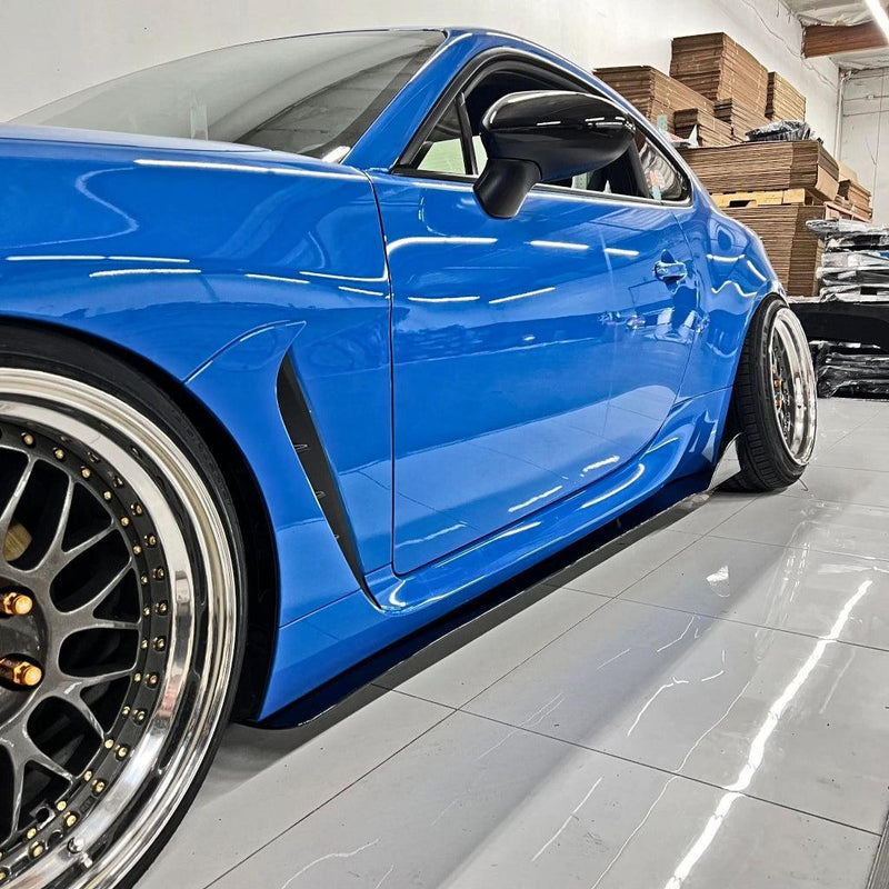 2022 Toyota GR86 Side Skirt Extensions V2