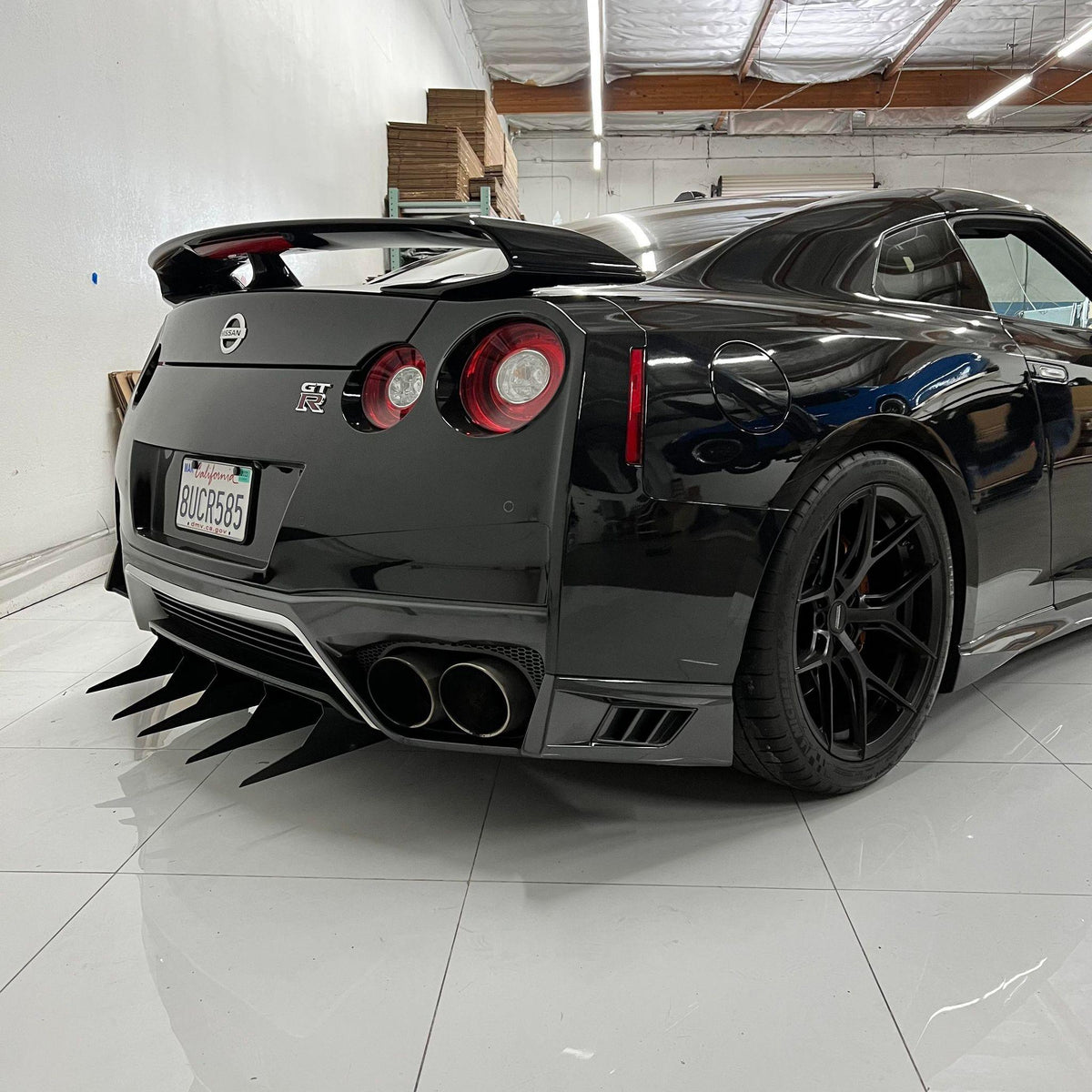 2012-2020 Nissan Gt-R Rear Diffuser V5 (R35) - Aeroflowdynamics