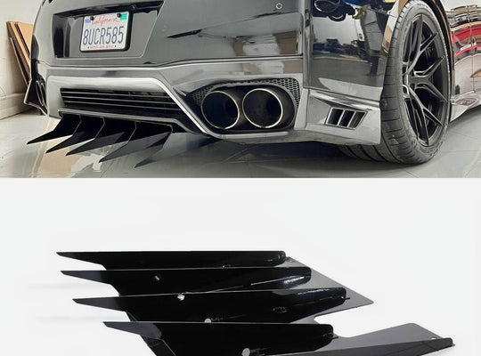 2012-2020 Nissan Gt-R Rear Diffuser V5 (R35) - Aeroflowdynamics