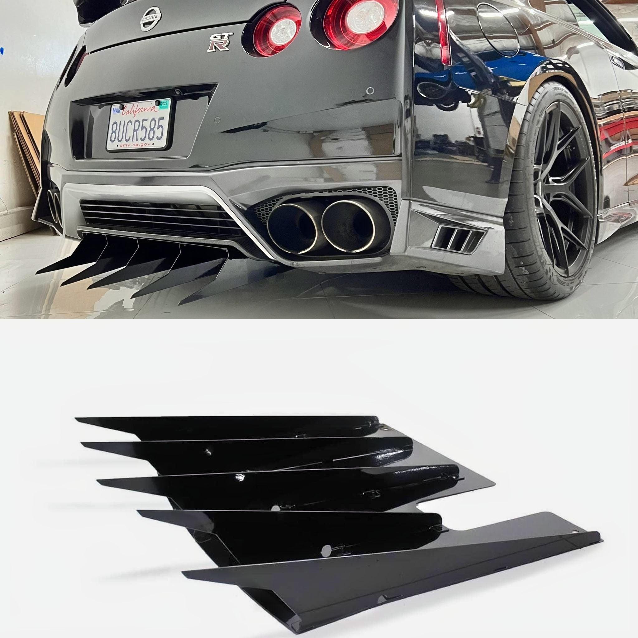2012-2020 Nissan Gt-R Rear Diffuser V5 (R35) - AeroflowDynamics