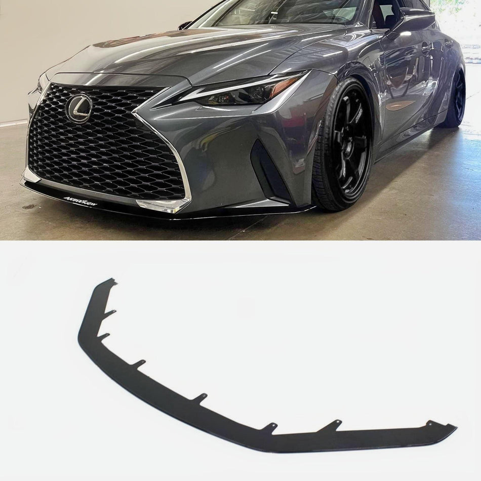 2021-2022 Lexus Is300/Is350/IS500 Front Splitter V1 - Aeroflowdynamics