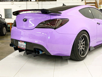 2008 - 2016 Hyundai Genesis Coupe Rear Diffuser V1 - AeroflowDynamics