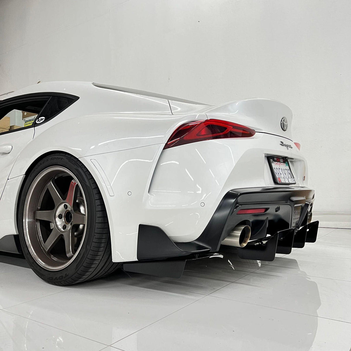 2020- 2022 Toyota Supra A90 Rear Diffuser V2 - Aeroflowdynamics