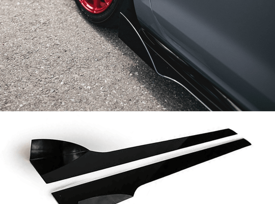 2015 -2020 Volkswagen Golf Gti V2 Side Skirt Extensions - Aeroflowdynamics