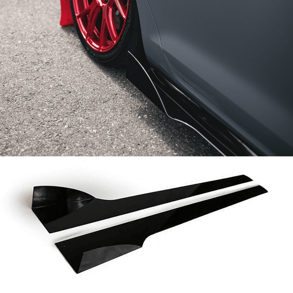 2015 -2020 Volkswagen Golf Gti V2 Side Skirt Extensions - Aeroflowdynamics