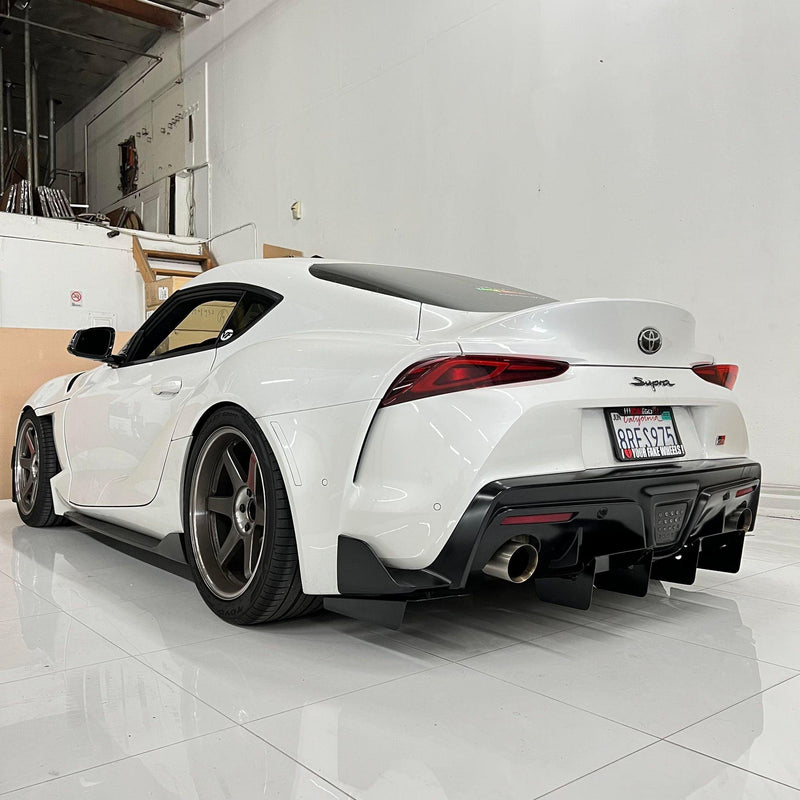 2020-2022 Toyota Supra A90 Rear Diffuser V2