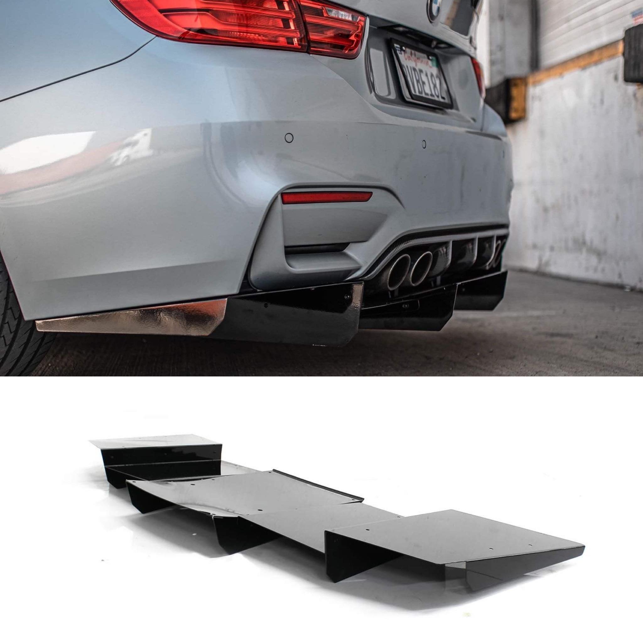 2015-2020 BMW F82 M4 Rear Diffuser V1