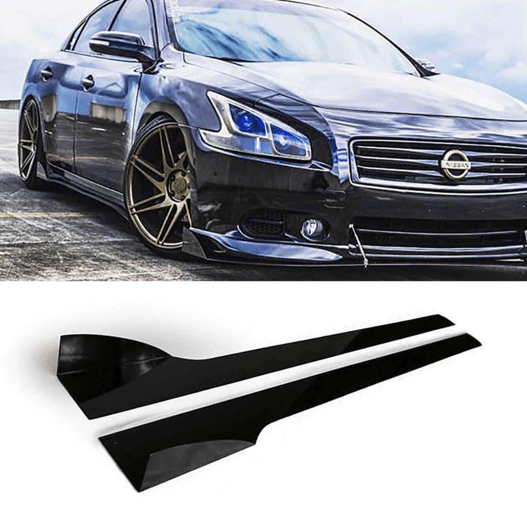 2009 2014 Maxima V2 Side Skirt Extensions