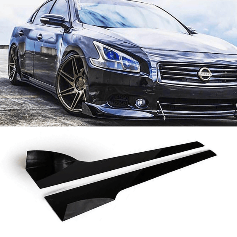 2009-2014 Nissan Maxima Side Skirt Extensions V2
