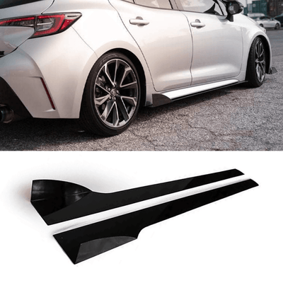 2019-2022 Toyota Corolla Hatch Side Skirt Extensions V2