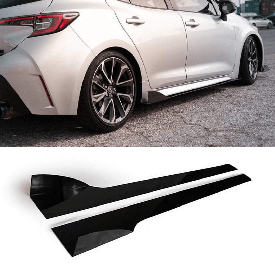 2019 2026 Corolla Hatchback V2 Side Skirt Extensions