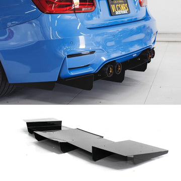 2015-2020 BMW F80 M3 Rear Diffuser V1 - AeroflowDynamics