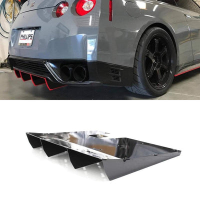 2012-2020 Nissan GT-R Rear Diffuser V1