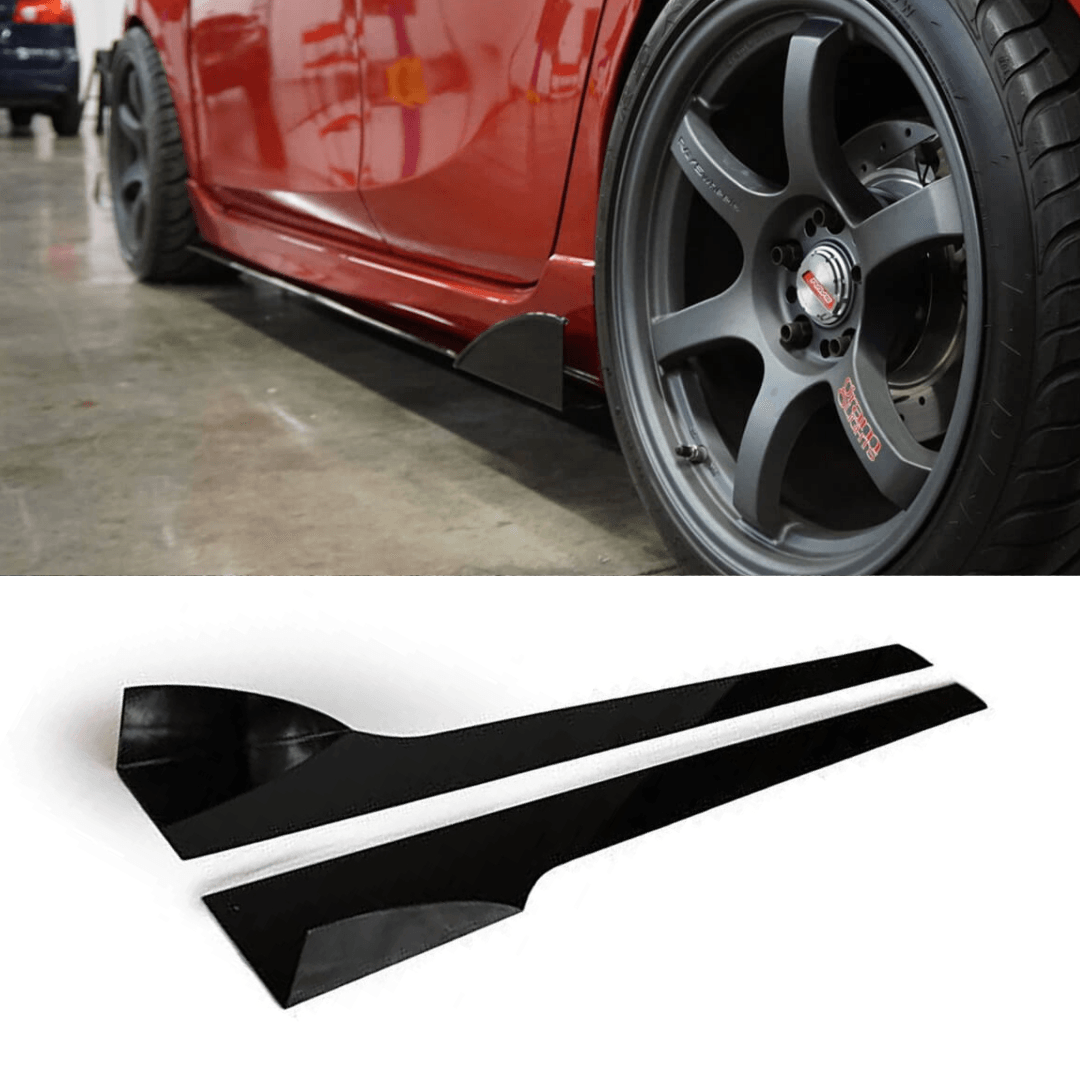 2010 2013 Speed3 V2 Side Skirt Extensions