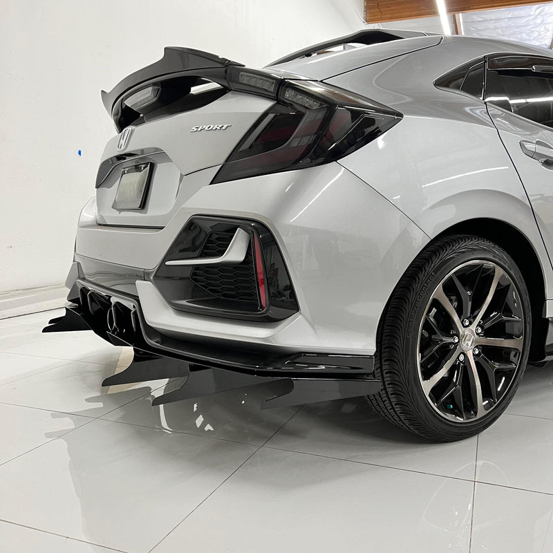 2020-2021 Honda Civic Rear Diffuser Hatch Sport Touring V5