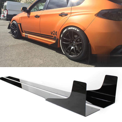 2008-2014 Subaru WRX STI Side Skirt Extensions V3