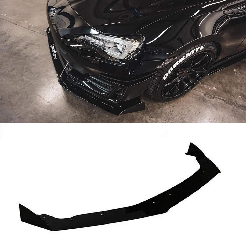 2013 - 2019 Subaru Brz Front Splitter V2 - Aeroflowdynamics