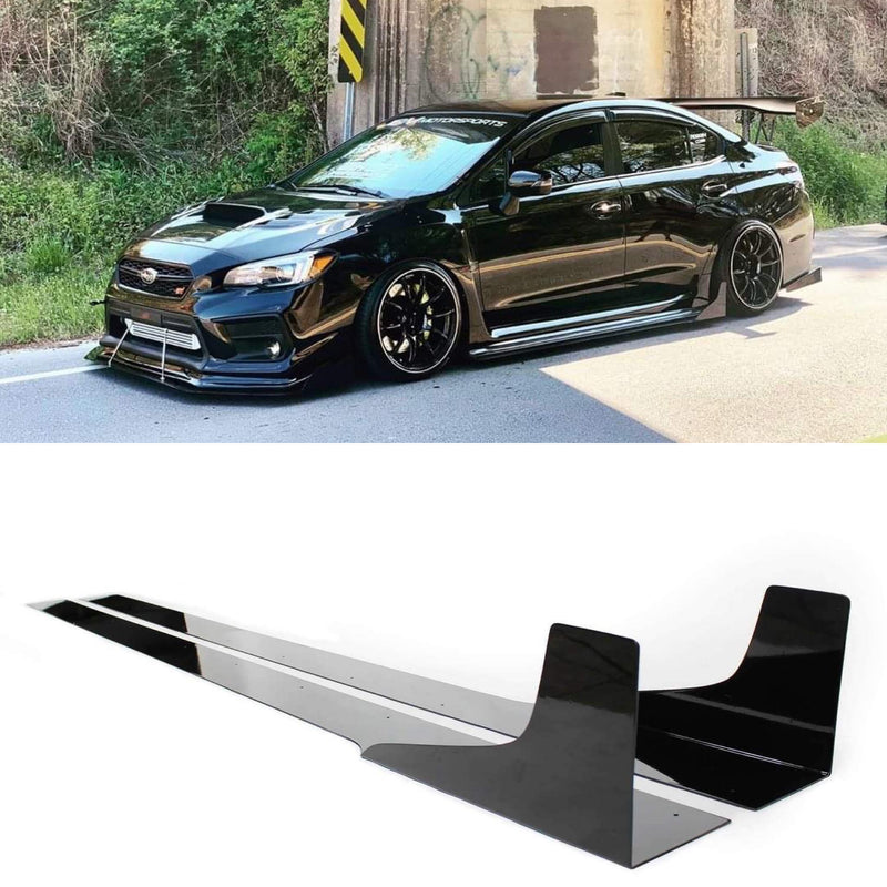 2015-2020 Subaru WRX STI Side Skirt Extensions V3