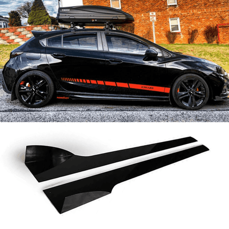 2016-2017 Chevrolet Cruze Side Skirt Extension V2 - Aeroflowdynamics